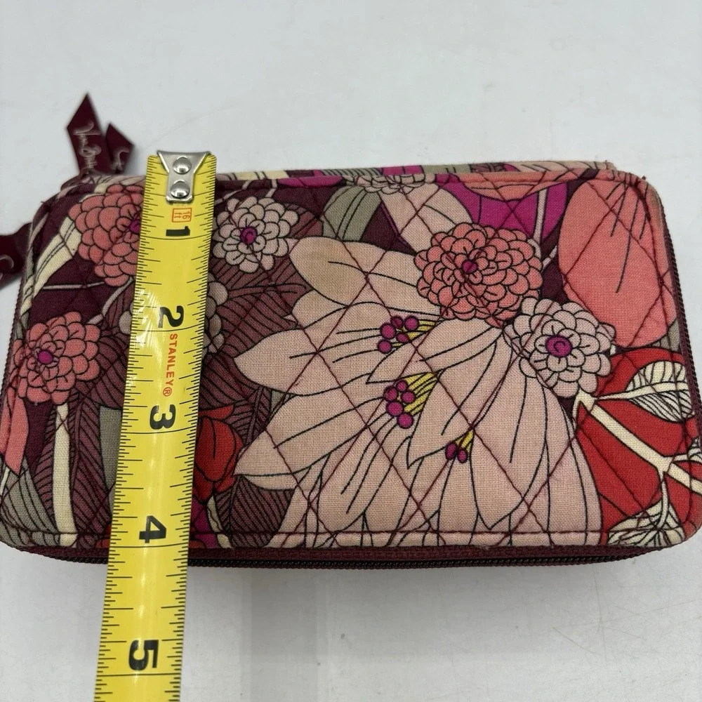 Vera Bradley Wallet Bohemian Blooms Pink‎ Floral Flowers - Picture 6 of 8